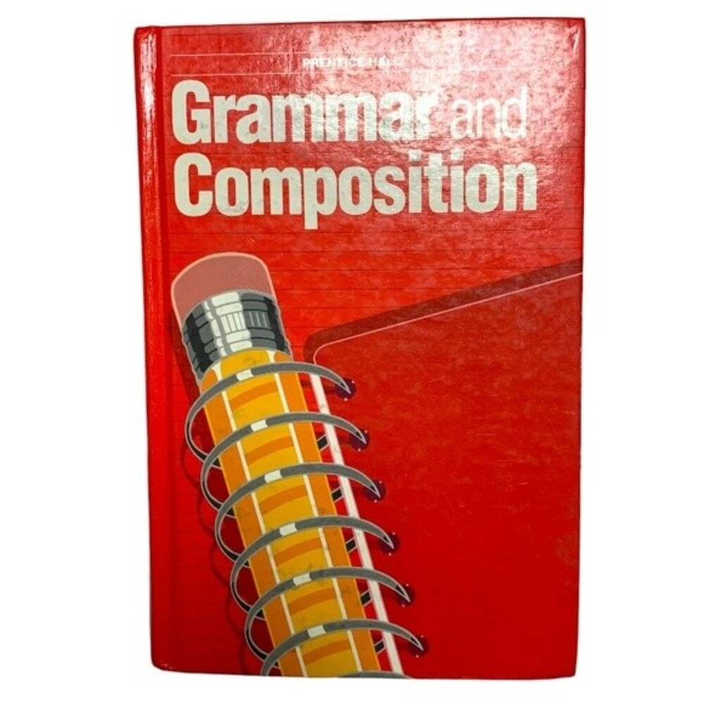 Vintage Grammar Composition Educational Text Book Prentice Hall Homeschool